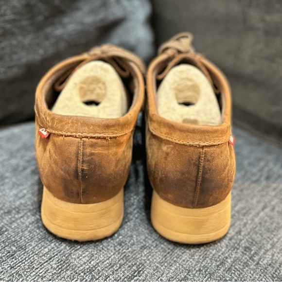 Clarks Tan Leather Loafers for Women - Picture 4 of 7